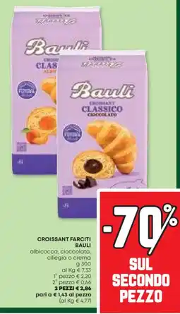 Pam Croissant farciti BAULI offerta