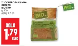 Pam Zucchero di canna grezzo BIO PAM offerta