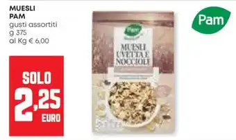 Pam Muesli PAM offerta