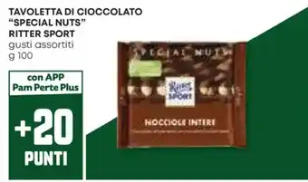 Pam Tavoletta di cioccolato "special nuts" RITTER SPORT offerta