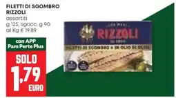 Pam Filetti di sgombro RIZZOLI offerta