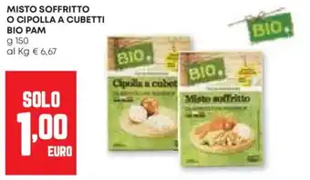 Pam Misto soffritto o cipolla a cubetti BIO PAM offerta