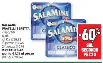 Pam Salamini FRATELLI BERETTA offerta