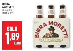 Pam Birra MORETTI offerta