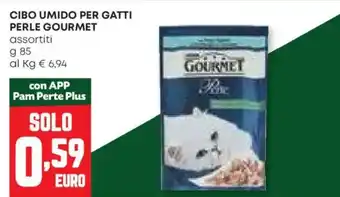 Pam Cibo umido per gatti PERLE GOURMET offerta