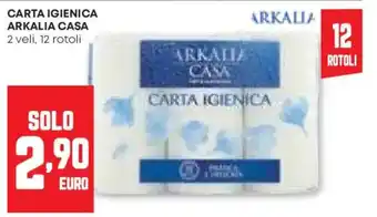 Pam Carta igienica ARKALIA CASA offerta