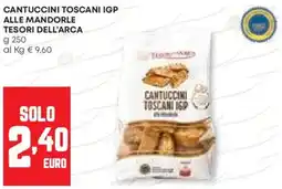 Pam Cantuccini toscani igp alle mandorle TESORI DELL'ARCA offerta