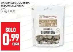 Pam Caramelle liquirizia TESORI DELL'ARCA offerta