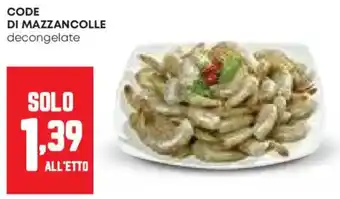 Pam Code di mazzancolle offerta