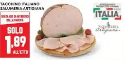 Pam Tacchino italiano SALUMERIA ARTIGIANA offerta