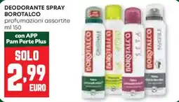 Pam Deodorante spray BOROTALCO offerta