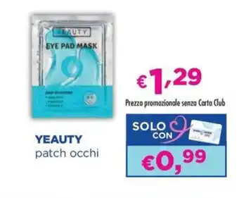 Acqua & Sapone YEAUTY patch occhi offerta