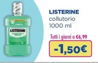 Acqua & Sapone LISTERINE collutorio offerta