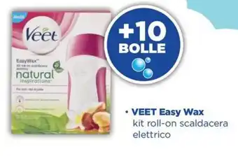 Acqua & Sapone VEET Easy Wax kit roll-on scaldacera elettrico offerta