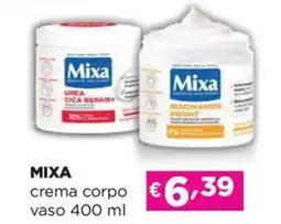 Acqua & Sapone MIXA crema corpo vaso offerta