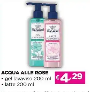 Acqua & Sapone ACQUA ALLE ROSE gel lavaviso offerta