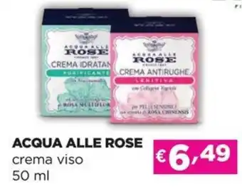 Acqua & Sapone ACQUA ALLE ROSE crema viso offerta