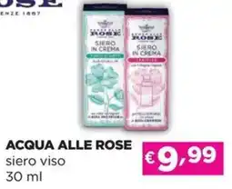 Acqua & Sapone ACQUA ALLE ROSE siero viso offerta