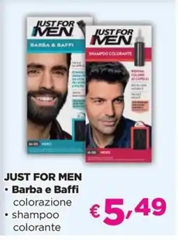 Acqua & Sapone JUST FOR MEN Barba e Baffi offerta