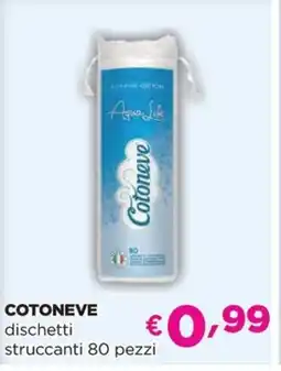 Acqua & Sapone COTONEVE dischetti struccanti 80 pezzi offerta