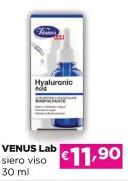 Acqua & Sapone VENUS Lab siero viso offerta