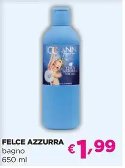 Acqua & Sapone FELCE AZZURRA bagno offerta