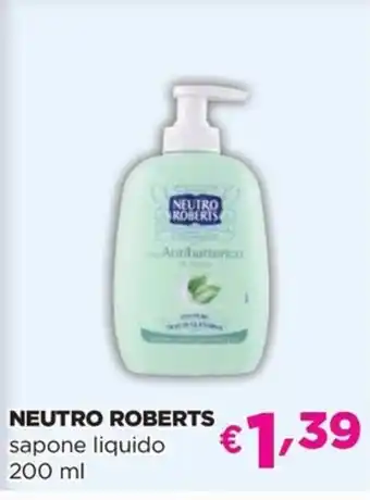 Acqua & Sapone NEUTRO ROBERTS sapone liquido offerta