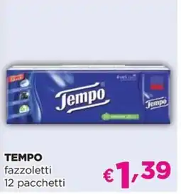 Acqua & Sapone TEMPO fazzoletti 12 pacchetti offerta