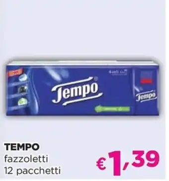 Acqua & Sapone TEMPO fazzoletti 12 pacchetti offerta