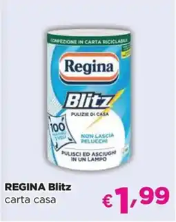 Acqua & Sapone REGINA Blitz carta casa offerta