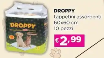 Acqua & Sapone DROPPY tappetini assorbenti 60x60 cm offerta