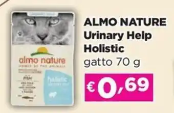 Acqua & Sapone ALMO NATURE Urinary Help Holistic gatto offerta