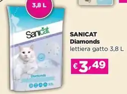 Acqua & Sapone SANICAT Diamonds lettiera gatto offerta