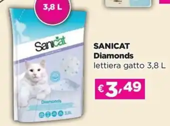 Acqua & Sapone SANICAT Diamonds lettiera gatto offerta