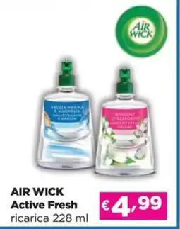 Acqua & Sapone AIR WICK Active Fresh ricarica offerta