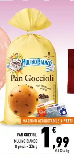 Conad City Pan goccioli MULINO BIANCO offerta