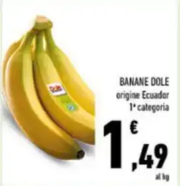 Conad City Banane dole offerta