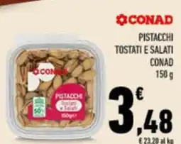 Conad City Pistacchi tostati e salati CONAD offerta