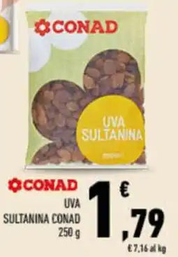 Conad City Uva sultanina CONAD offerta