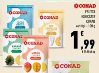 Conad City frutta essiccata CONAD offerta