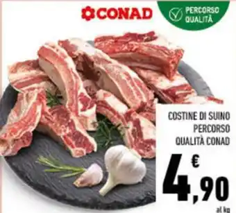 Conad City Costine di suino percorso qualità CONAD offerta