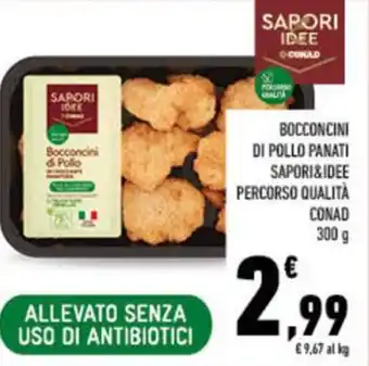 Conad City Bocconcini di pollo panati sapori&idee percorso qualità CONAD offerta