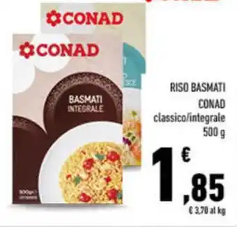 Conad City Riso basmati CONAD classico/integrale offerta