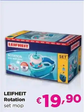 Acqua & Sapone LEIFHEIT Rotation set mop offerta