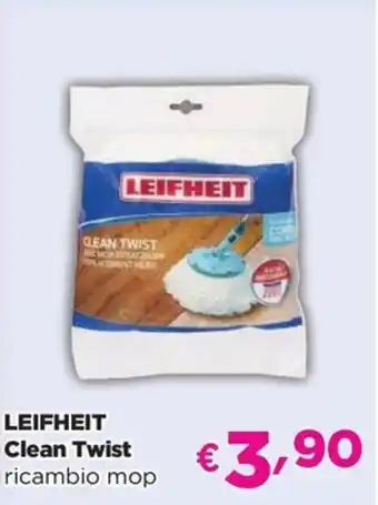 Acqua & Sapone LEIFHEIT Clean Twist ricambio mop offerta