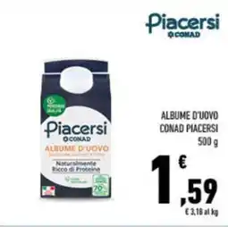 Conad City Albume d'uovo CONAD PIACERSI offerta