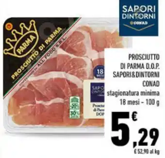 Conad City Prosciutto di parma d.o.p. sapori&dintorni CONAD offerta