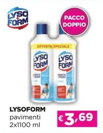 Acqua & Sapone LYSOFORM pavimenti offerta