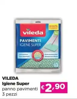 Acqua & Sapone VILEDA Igiene Super panno pavimenti offerta