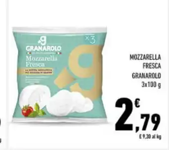 Conad City Mozzarella fresca GRANAROLO offerta